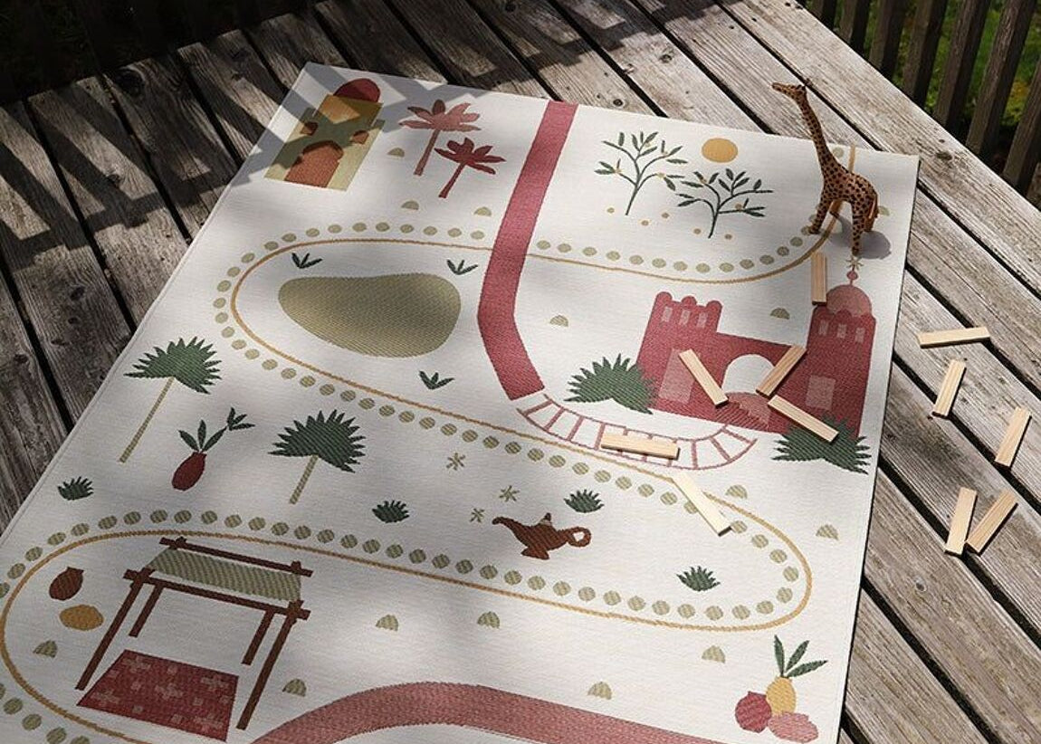 In- und Outdoormatte "Little Marrakech"