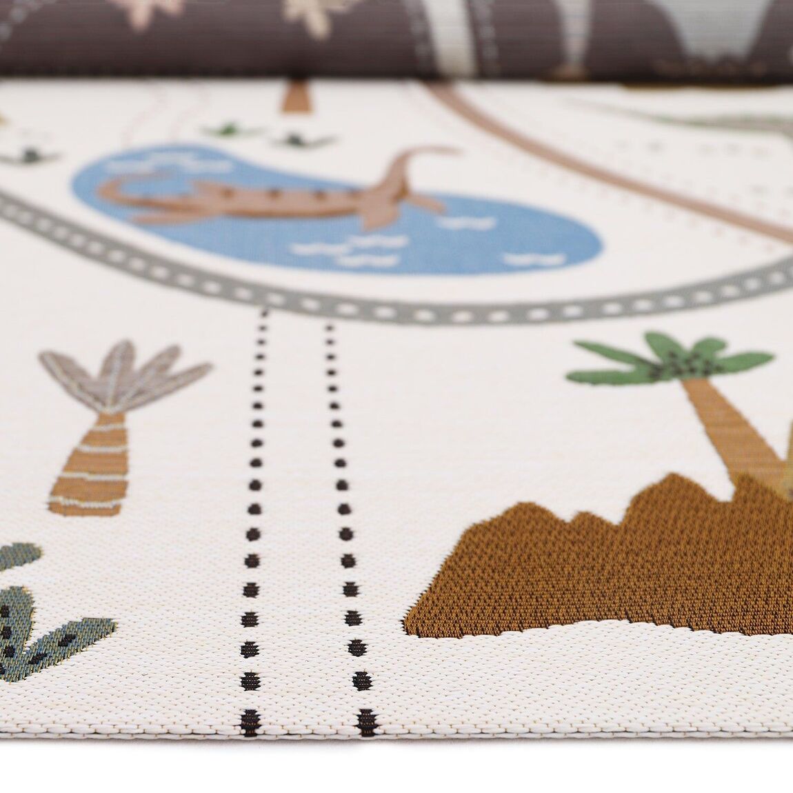 In- und Outdoormatte "Little Jurasic"