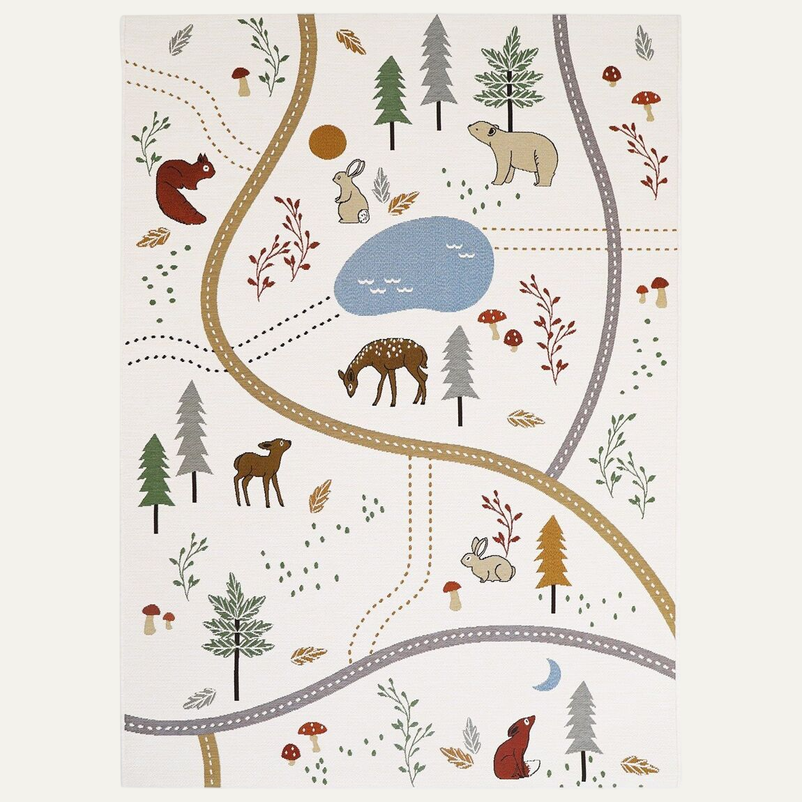 In- und Outdoormatte "Little Forest"