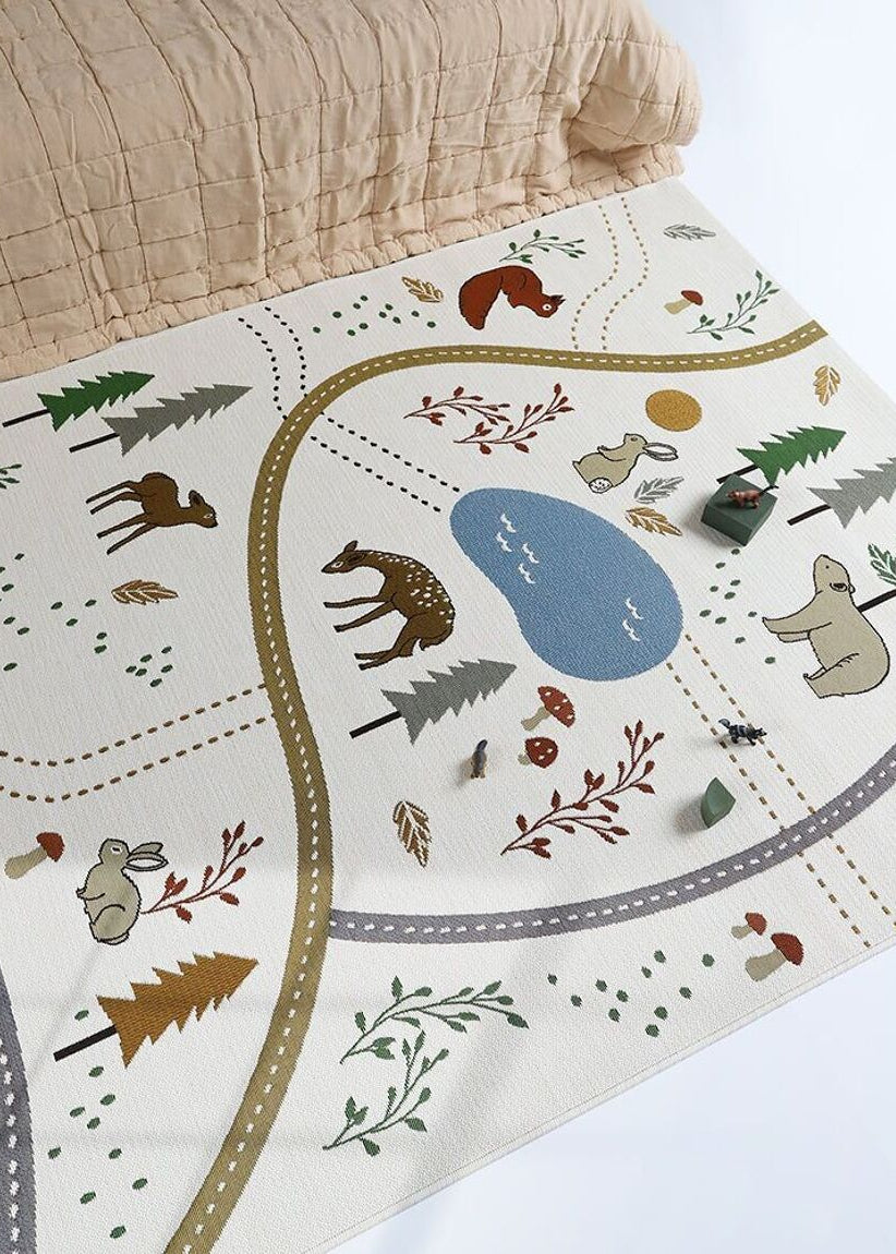 In- und Outdoormatte "Little Forest"