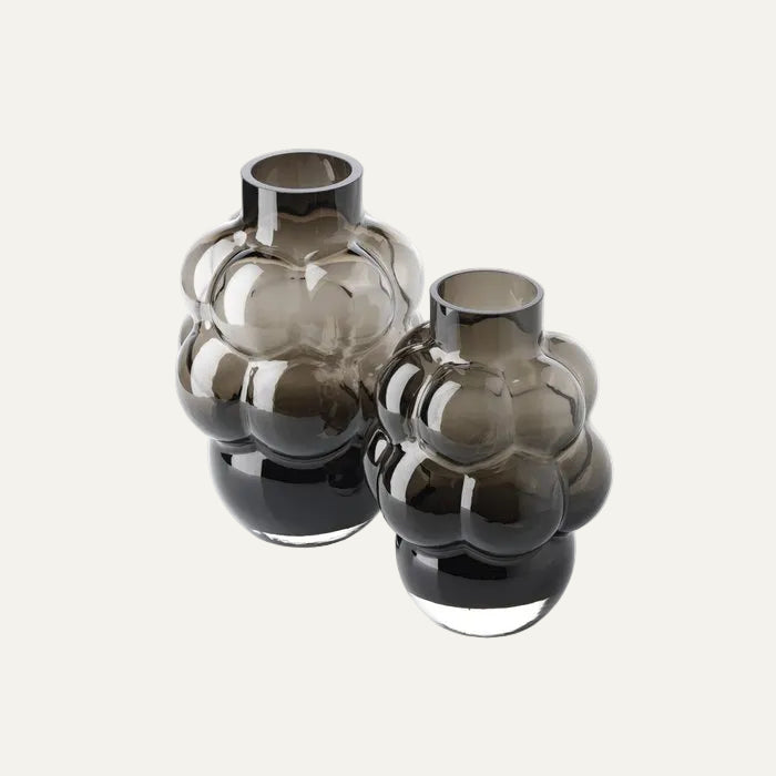 Glas Vasen Set "Grapes"