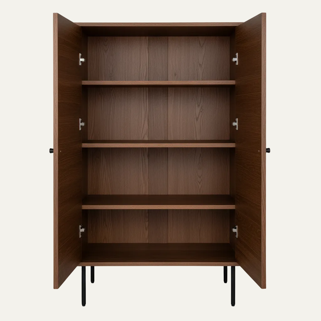 Highboard Kyoto Dunkelbraun