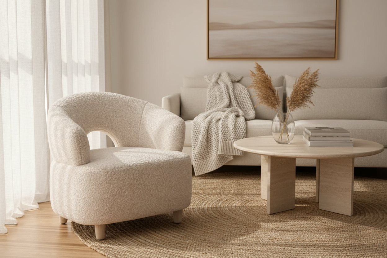 Lounge Chair "Moglas" Lifestyle – Frontansicht