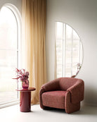 Glas Vase "Berry Glow"