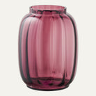 Glas Vase "Berry Glow"
