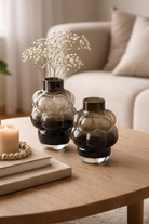 Glas Vasen Set "Grapes"