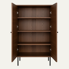 Highboard Kyoto Dunkelbraun 