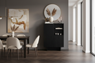 Highboard Tyresö Schwarz Lifestyle