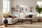 Keramik Vase Sapphire Sand Lifestyle - natürliche Platzierung