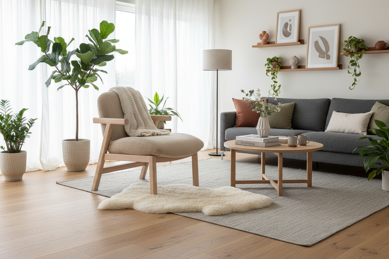 Lounge Chair Rile im Raum