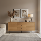 Sideboard Kyoto Eiche Natur - Lifestyle Wohnzimmer